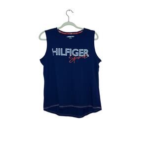 Tommy Hilfiger sport navy blue tank top size large
